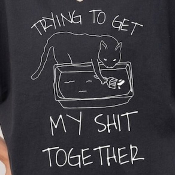 Trying To Get Together T-shirt, Cute Cat Shirt - Picture 2 of 4